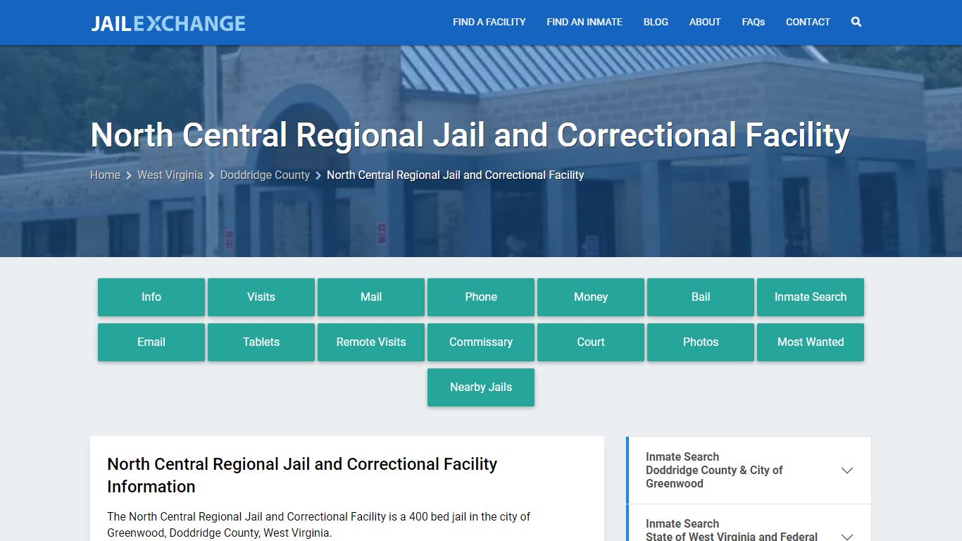 North Central Regional Jail and Correctional Facility