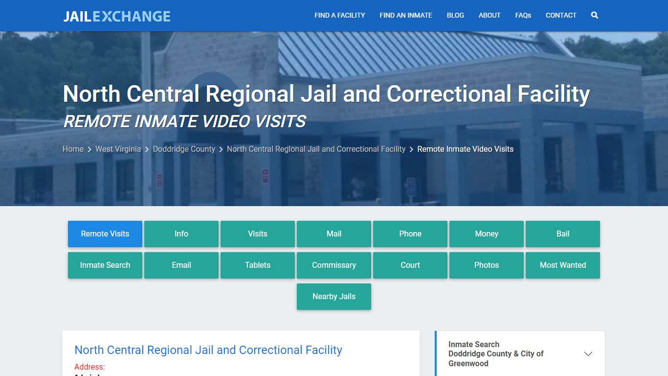 North Central Regional Jail and Correctional Facility
